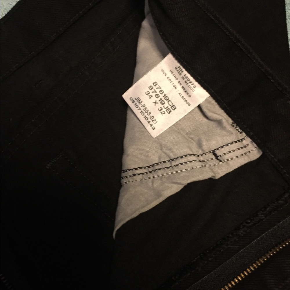 BNWT pair of Rustler Men's Black Jeans - Picture 2 of 3